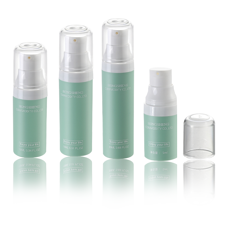 5ML-20ML Lysegrøn hudpleje Airless Bottle-HS-012A