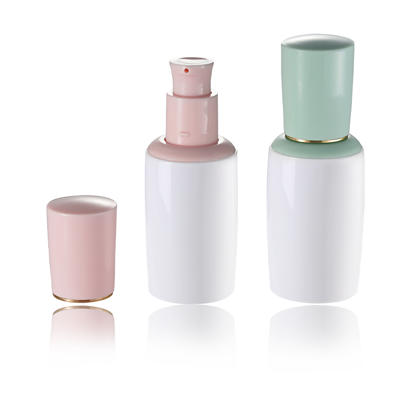 25ML 50ML Morandi farve Kosmetisk rejsestørrelse Dispenser Airless Bottle-HS-018