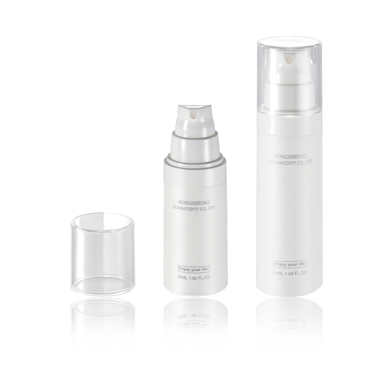 30 ml 50 ml luftfri flaske Lækagesikker genopfyldelig krukke til toiletartikler HS-021B