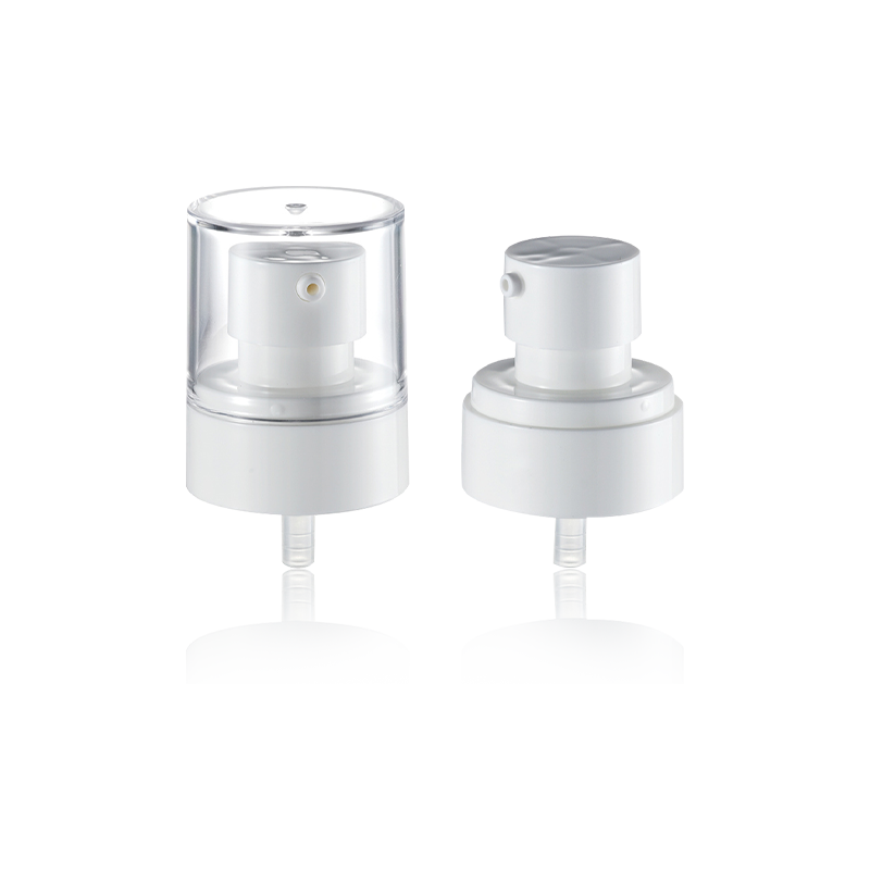 HY24A-34 UPG kosmetisk pp eller som hvid farve lotion/spraypumpe 24/410 halvhætte 0,25cc