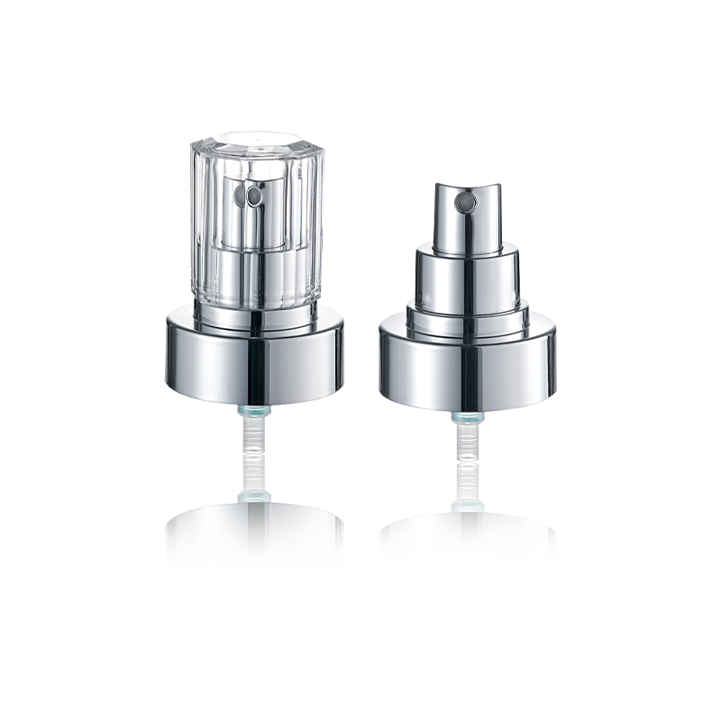Kosmetisk pumpehoved med spejlfinish Væskefordeler-HY24B-55